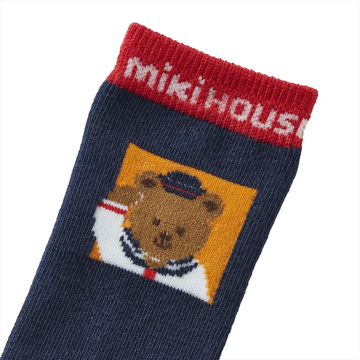 MIKI HOUSE Bear Classic High Socks - Image 3
