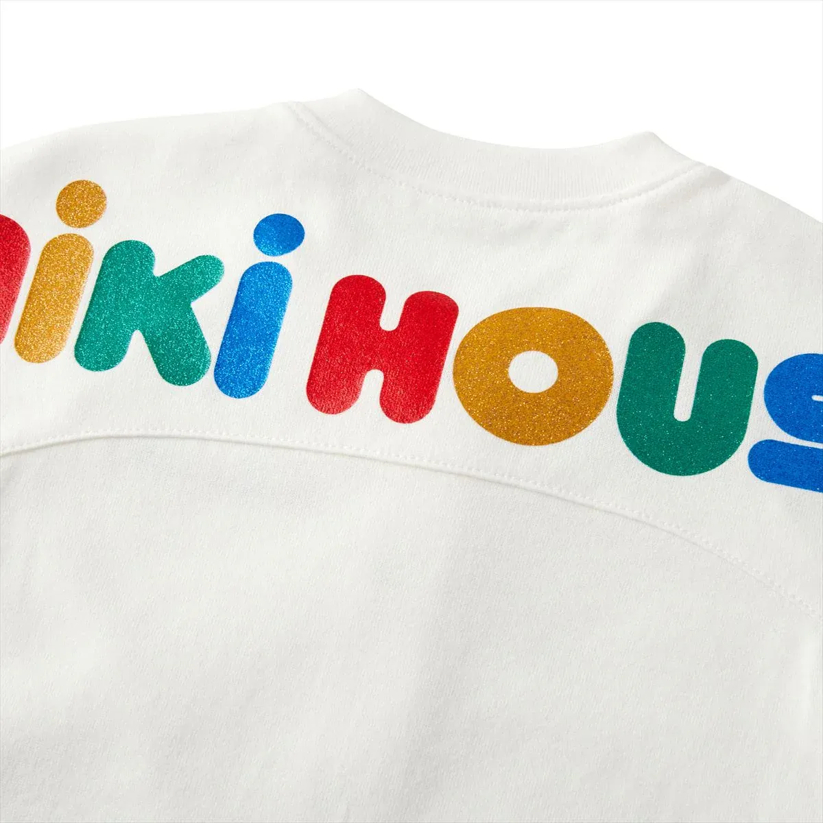 Short Sparkle Back Logo Rompers - Image 4