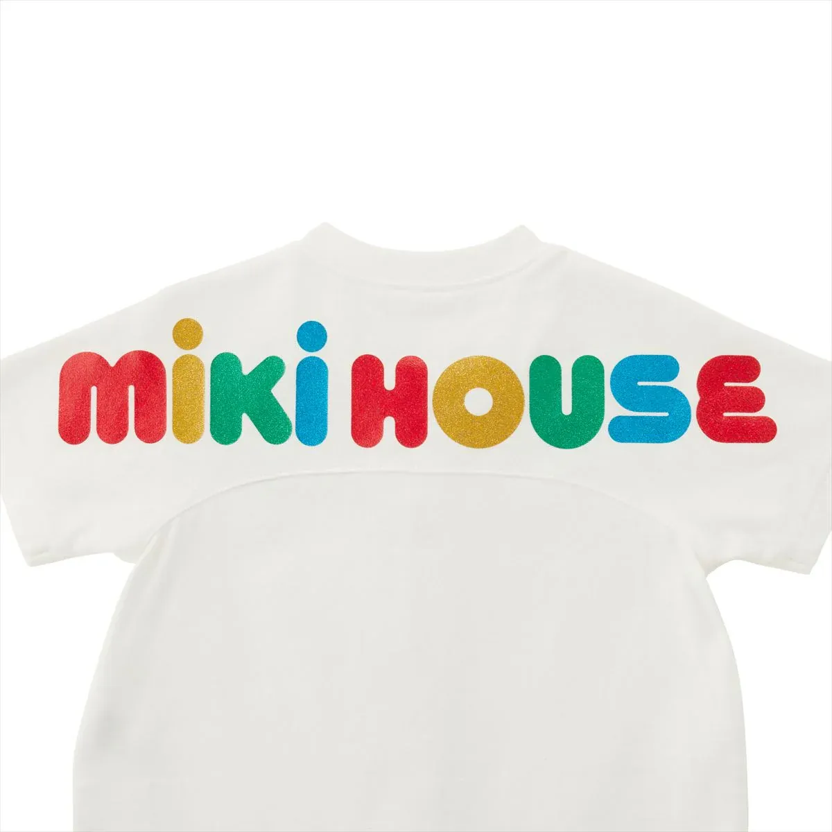 Short Sparkle Back Logo Rompers - Image 6