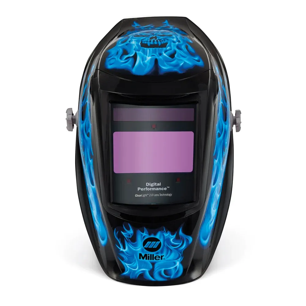 Miller Digital Performance Welding Helmet, Blue Rage, Clearlight 4x - Image 2