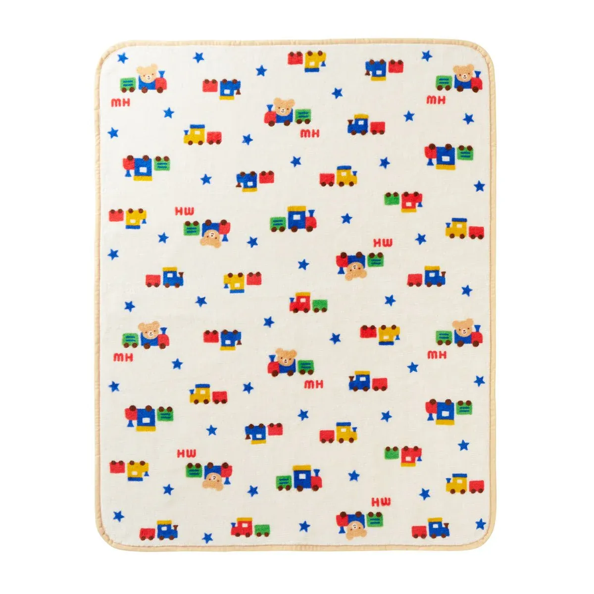 All Aboard to Dreamland Cotton Blanket