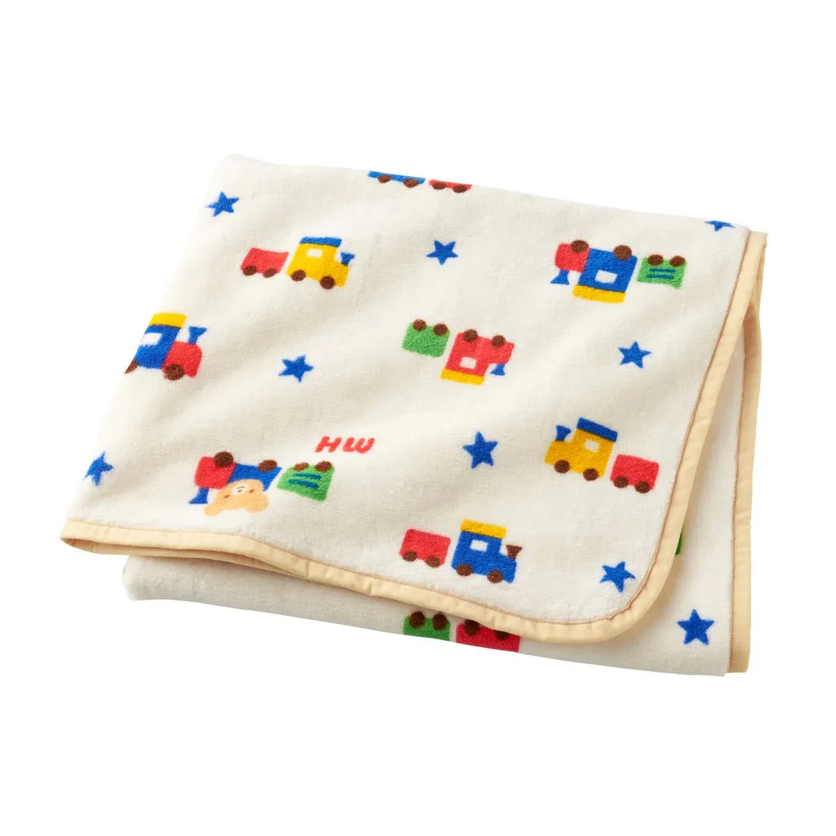 All Aboard to Dreamland Cotton Blanket - Image 2