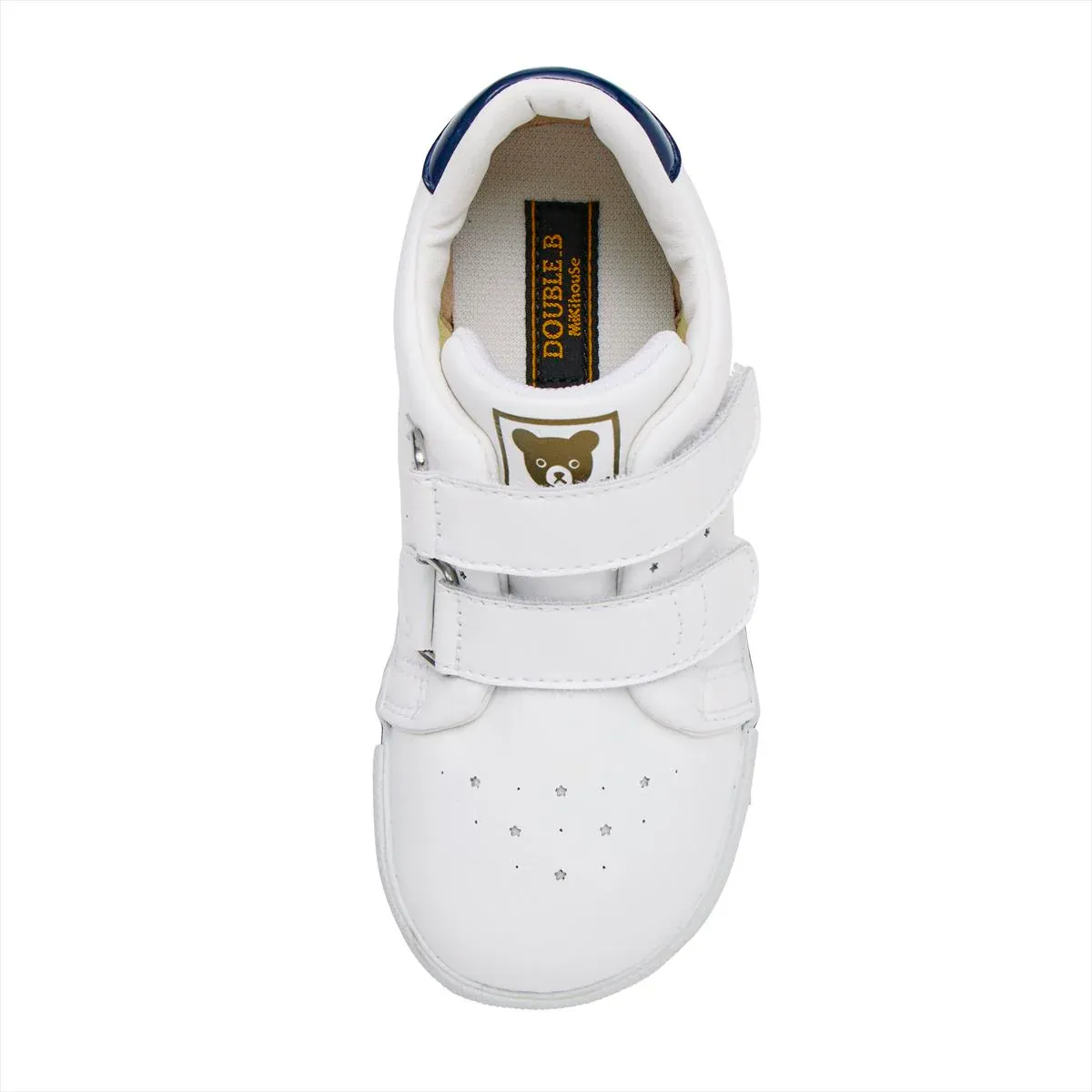 Mr. B’s Double Strap Faux Leather Sneakers for Kids - Image 3