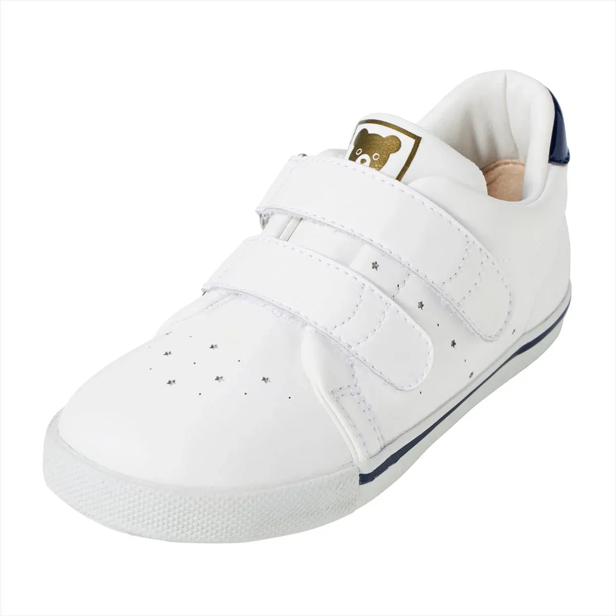 Mr. B’s Double Strap Faux Leather Sneakers for Kids - Image 8