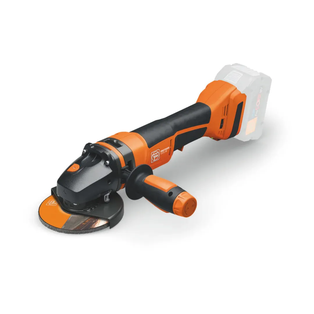 FEIN Brushless 5" 18v Cordless Angle Grinder - CCG 18-125-10 PD-SEC - Image 2
