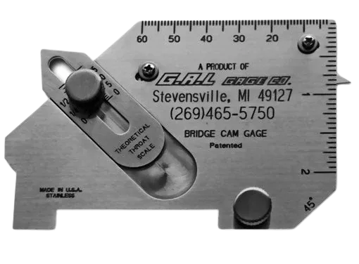 G.A.L Gauge Co. Bridge Cam Gauge
