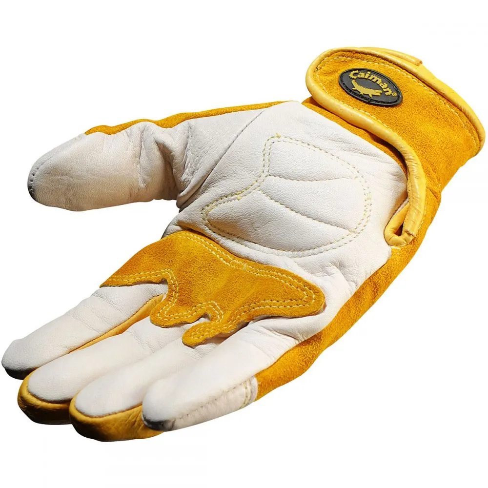 Caiman 1828 Low Cuff Cow Grain TIG Gloves - Image 3