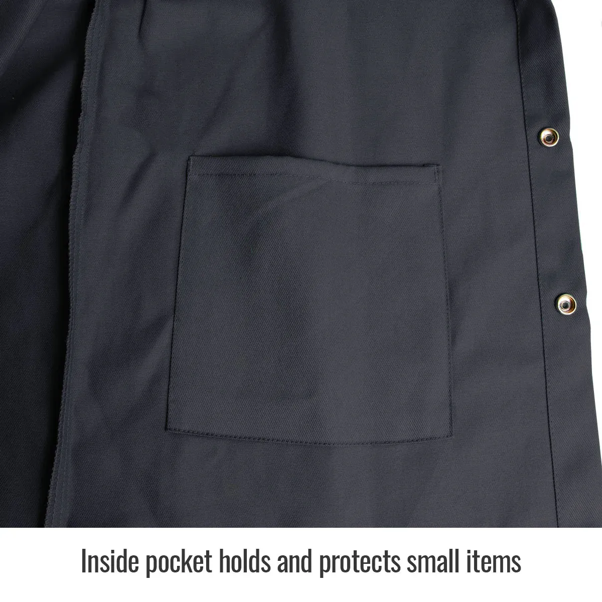 Black Stallion 9oz FR Cotton Welding Jacket - Image 3