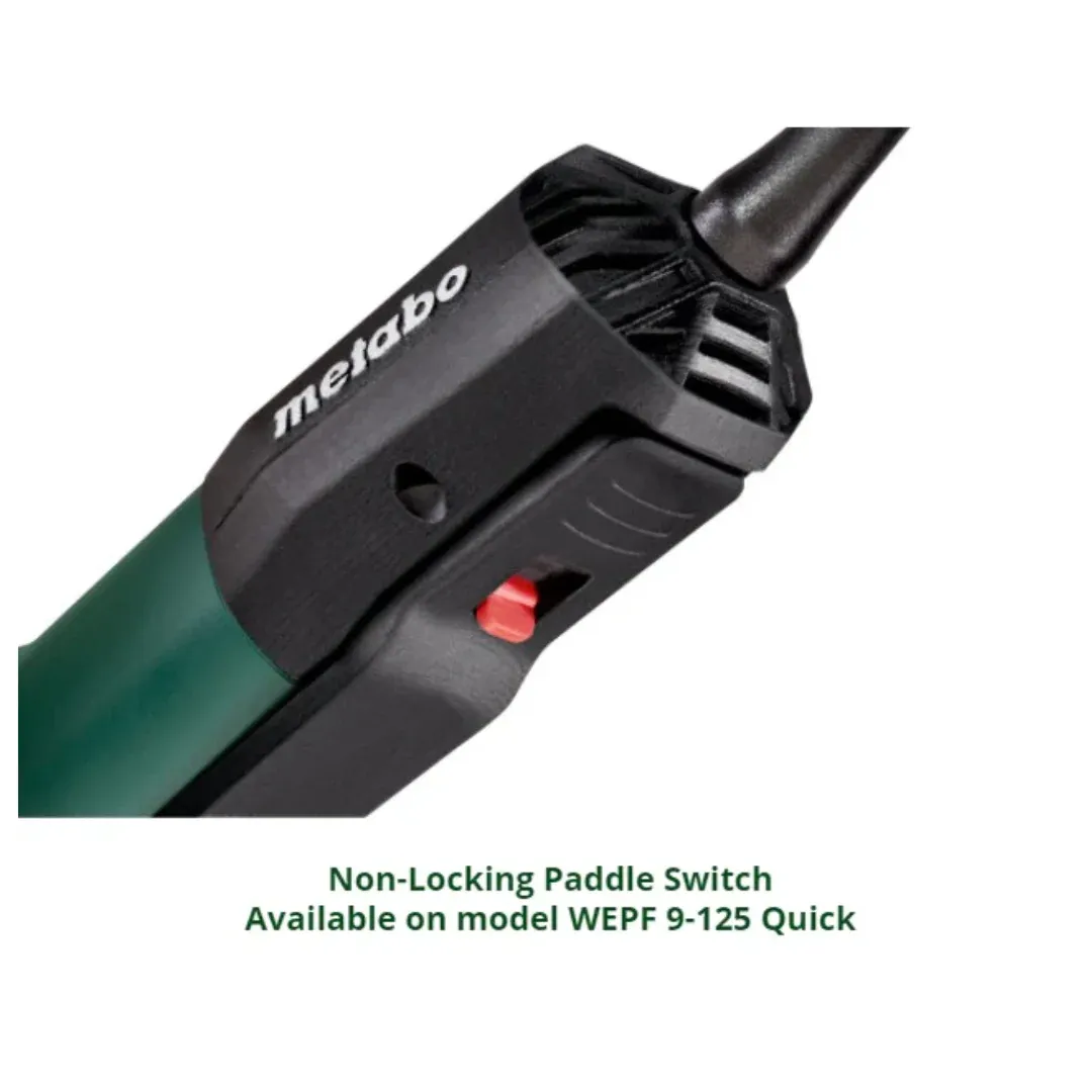 Metabo 5" Flathead Angle Grinder - Image 6