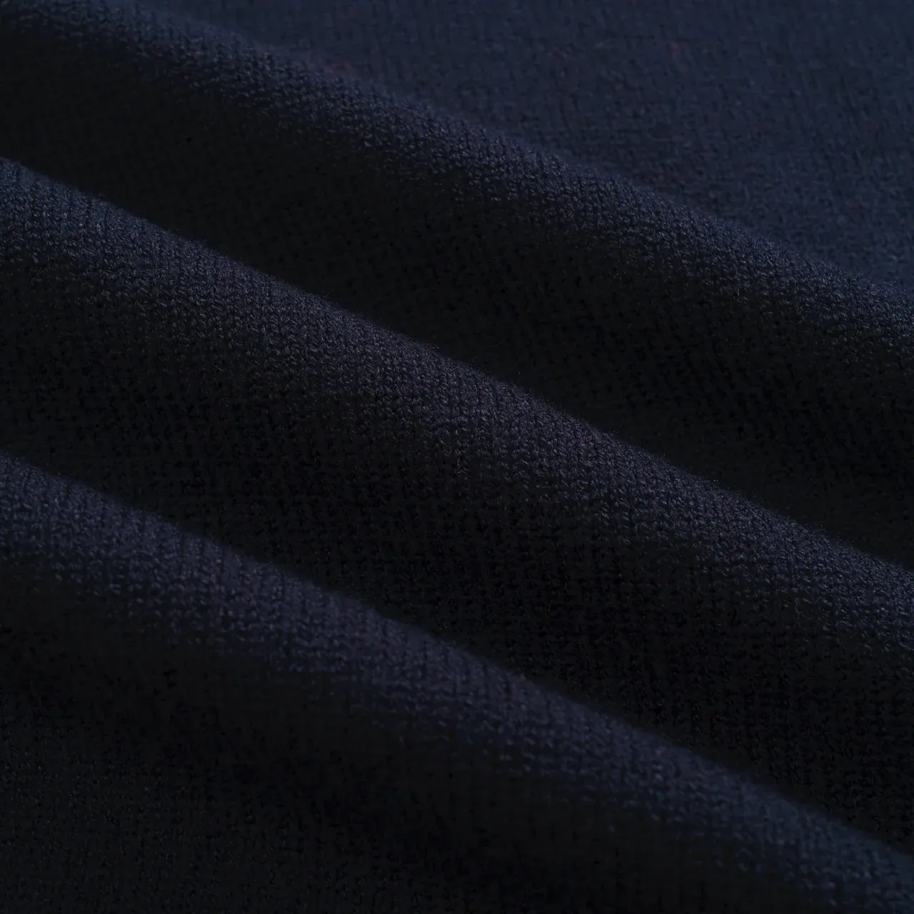 Men’s Colorblock Knit Sweater – Red, Navy & White Stripe Detail - Image 7