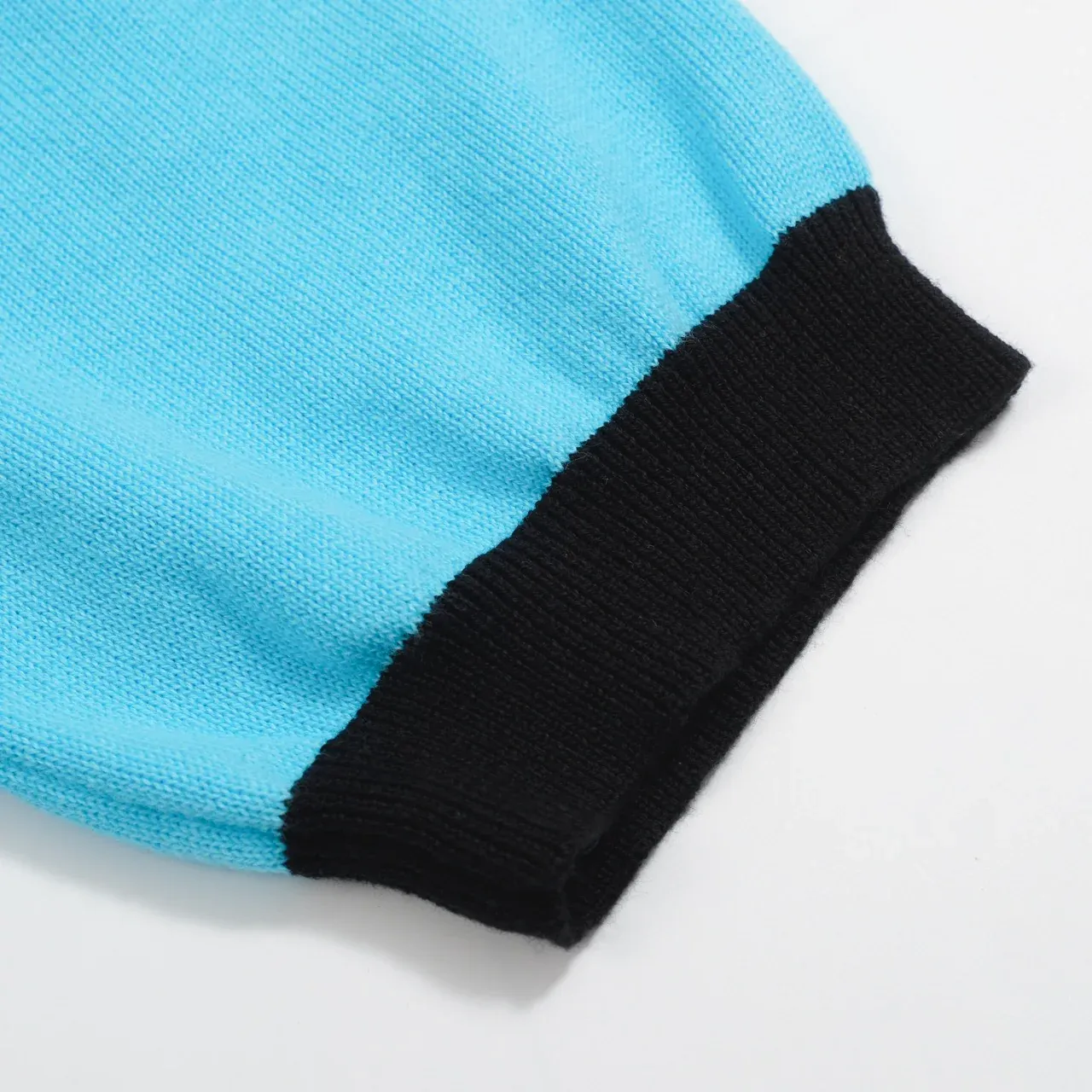 Women's blue birdie jacquard knitwear - Image 5