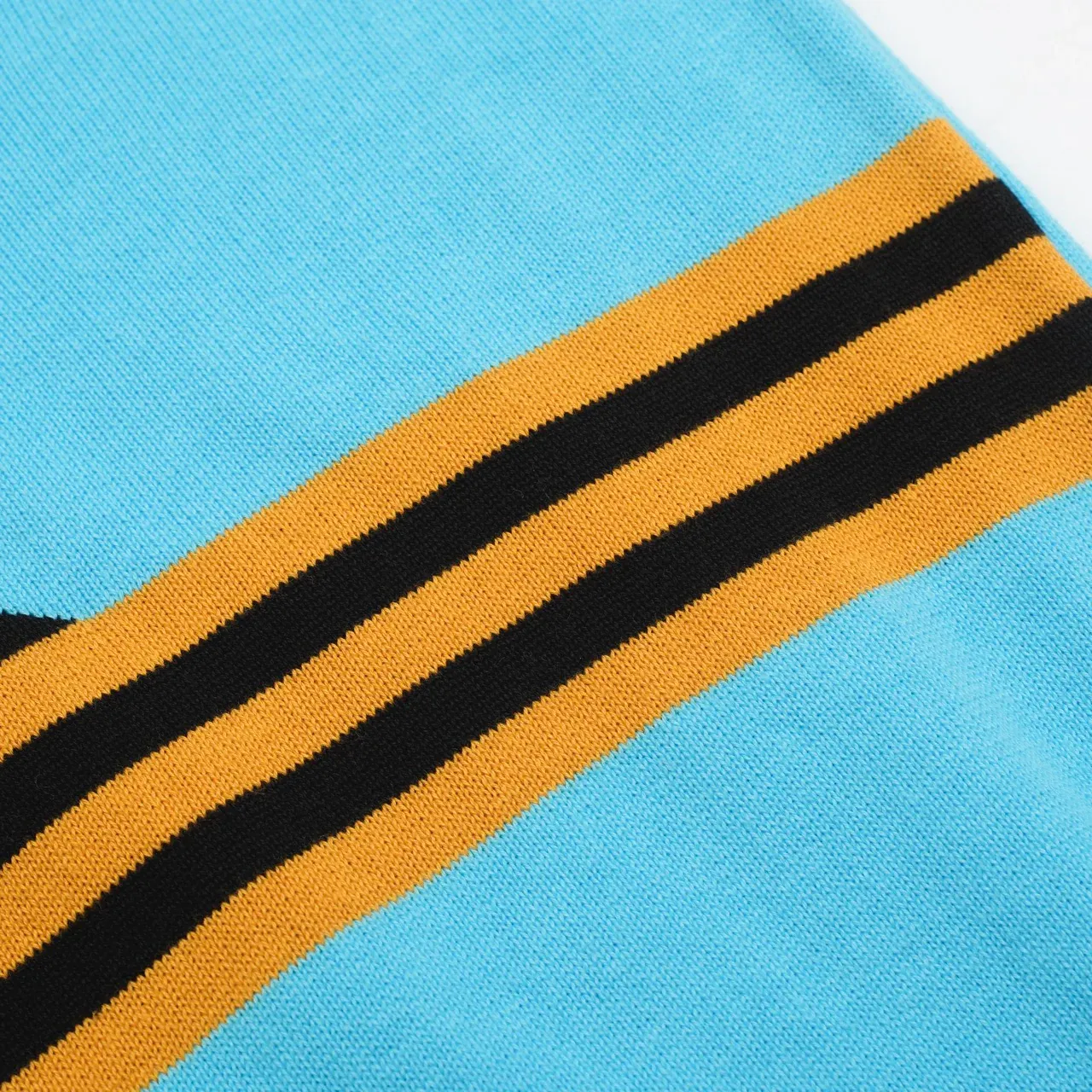 Women's blue birdie jacquard knitwear - Image 6