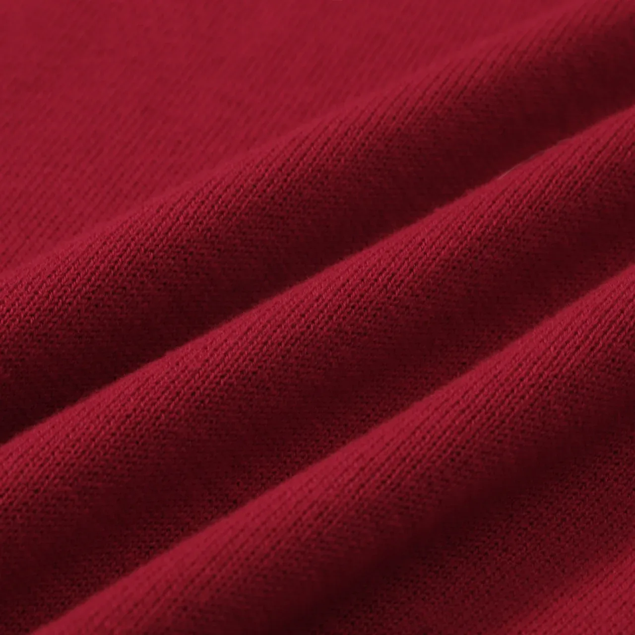 Men's 60s Mod Red Knit Zip Polo – Retro Casual Contrast Trim Shirt - Image 9