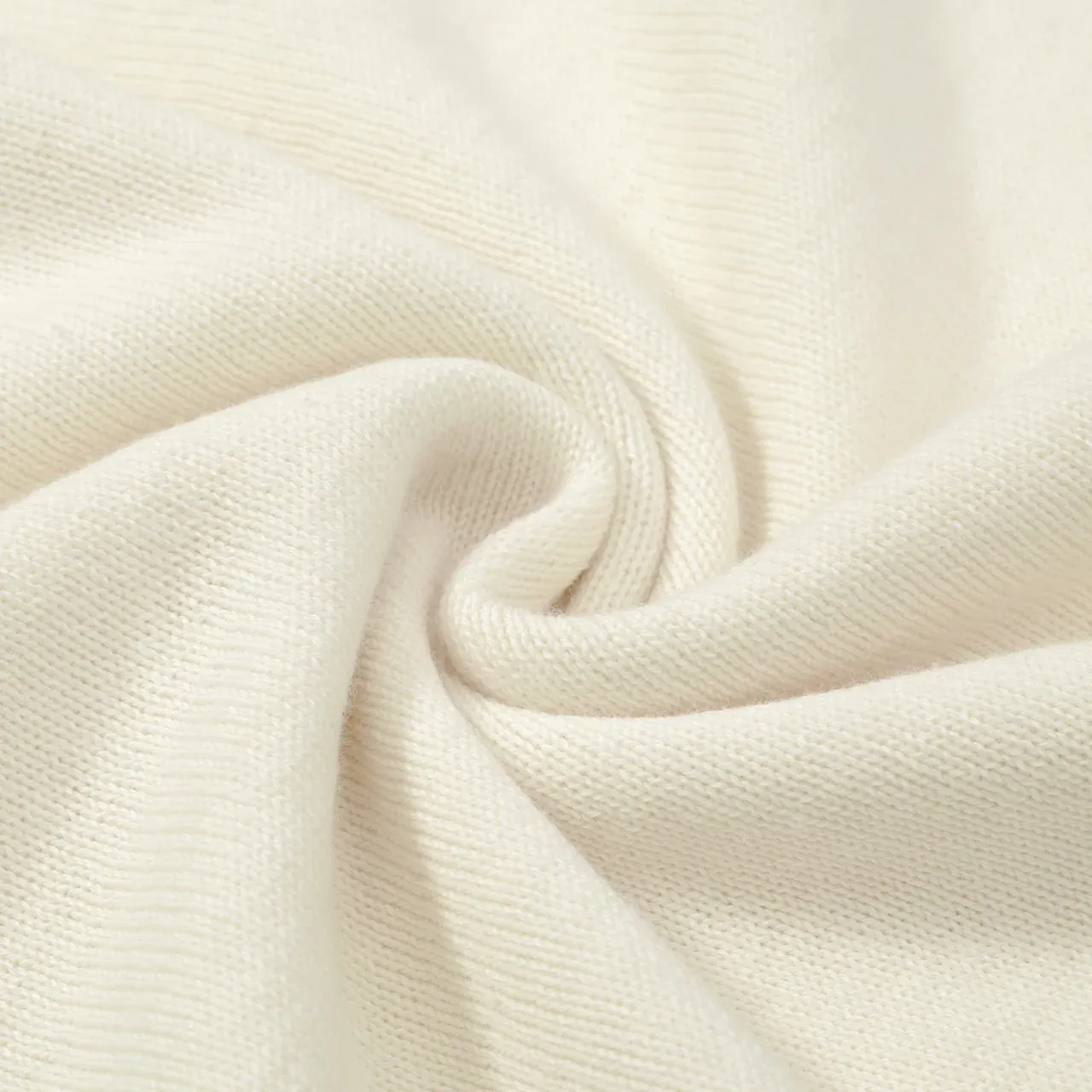 Men's Cream Knit Tee with Green Stripes – 1970s Mod Racing Style - Image 6