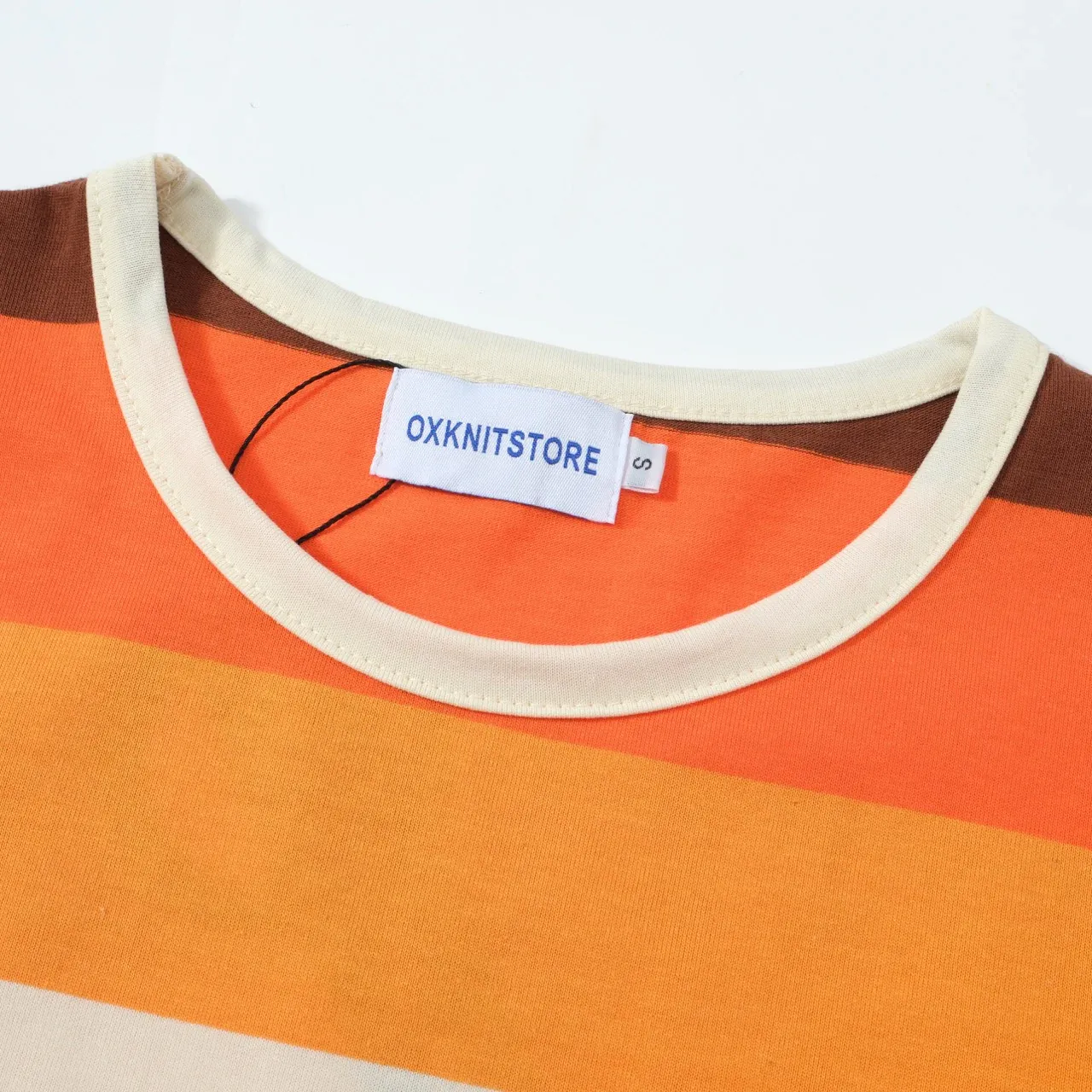 Men's Retro Sunset Stripe Tee – 1970s Vintage Style - Image 2