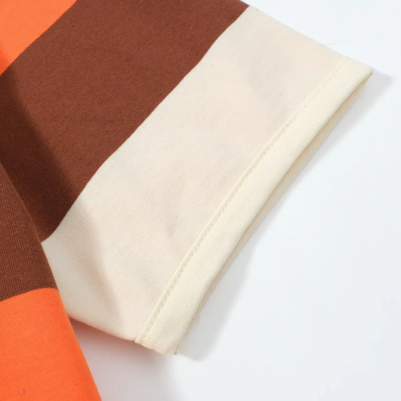 Men's Retro Sunset Stripe Tee – 1970s Vintage Style - Image 7